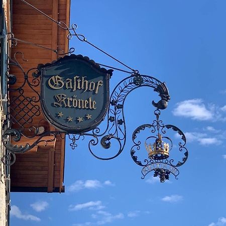 Hotel Gasthof Kroenele Lustenau Buitenkant foto