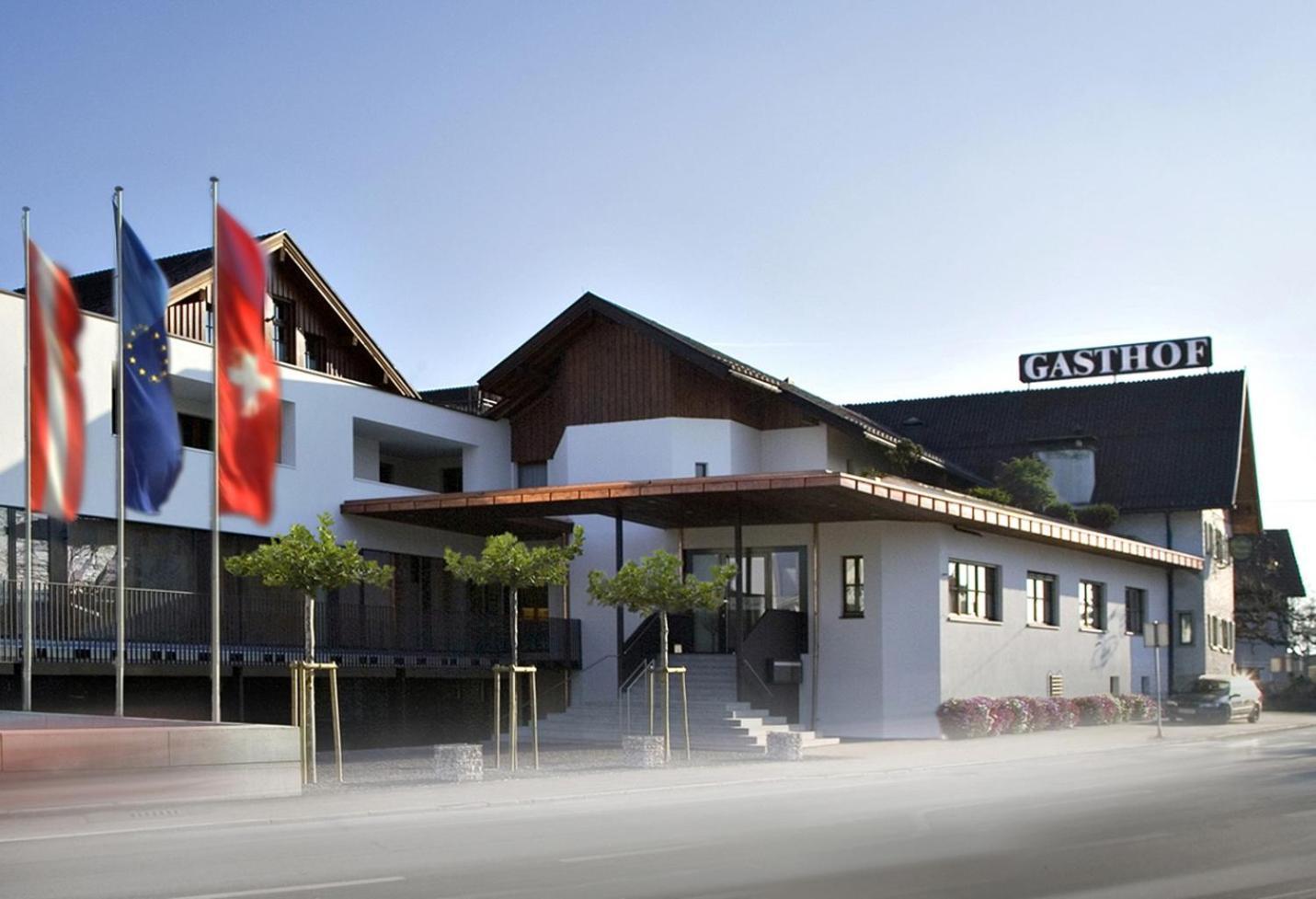 Hotel Gasthof Kroenele Lustenau Buitenkant foto